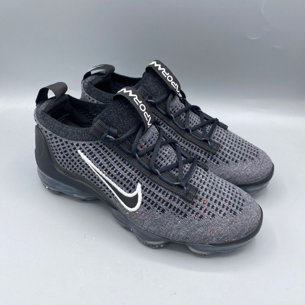 Nike Air VaporMax 2021 Flyknit GS Black White Oreo DB1550-006 Size 4.5Y WMNS 6 - Picture 6 of 6